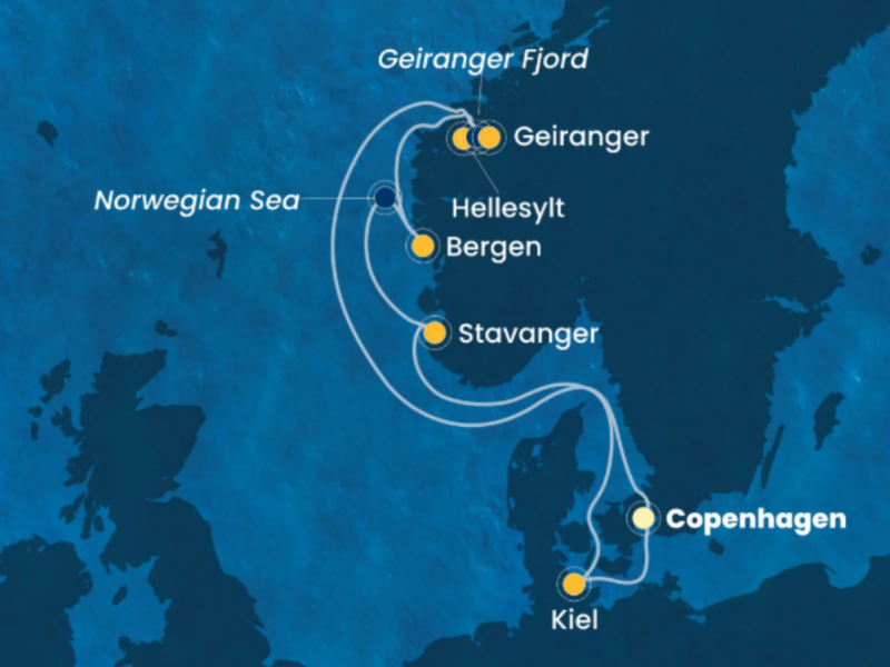 Costa Diadema – Nord Europa